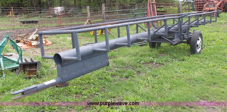 image for item K7940 Shop built hay trailer