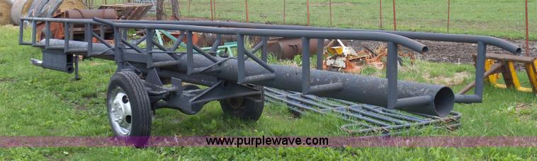 image for item K7940 Shop built hay trailer