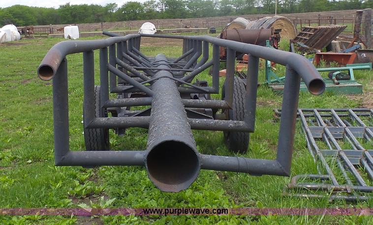image for item K7940 Shop built hay trailer