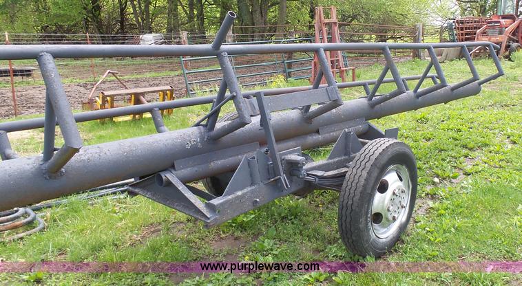 image for item K7940 Shop built hay trailer