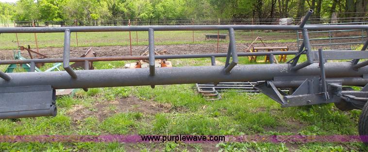 image for item K7940 Shop built hay trailer