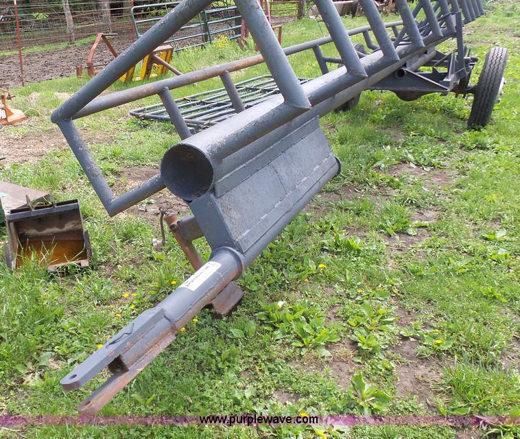 image for item K7940 Shop built hay trailer