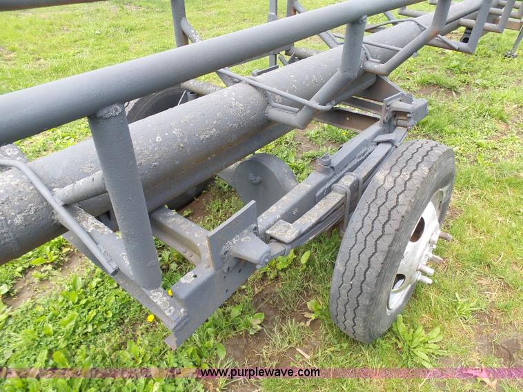 image for item K7940 Shop built hay trailer