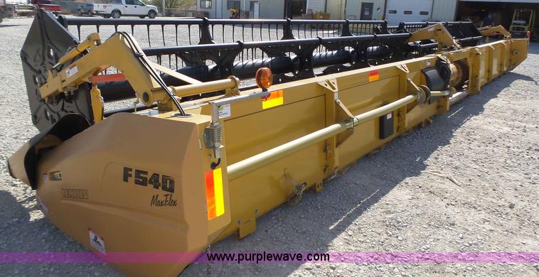 image for item K8256 2009 Claas Lexion F540 Max Flex Series 441 flex head