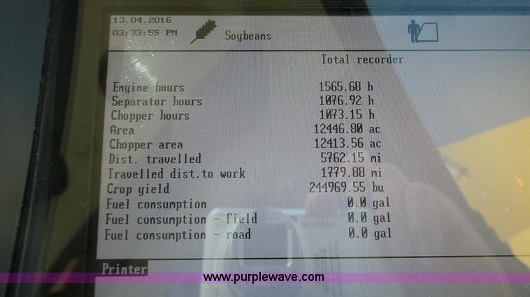 image for item K8261 2009 Claas Lexion 570R combine