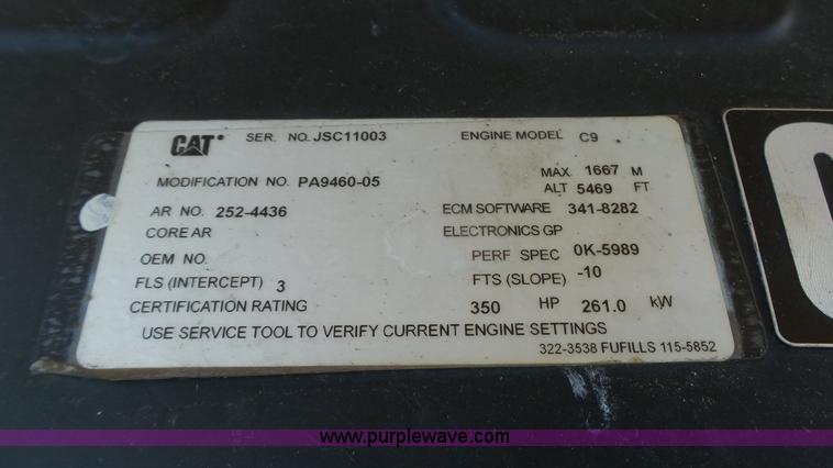 image for item K8261 2009 Claas Lexion 570R combine