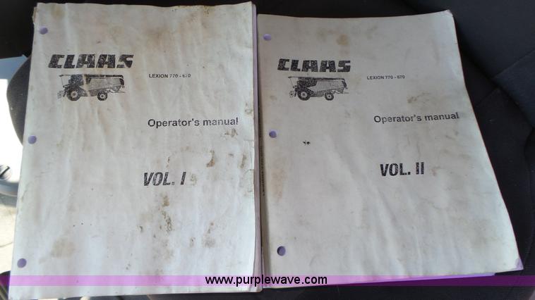 image for item K8262 2012 Claas Lexion 740 combine