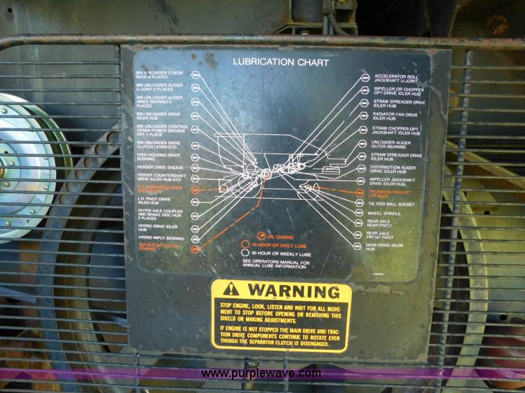 image for item L5831 1991 Gleaner R70 combine