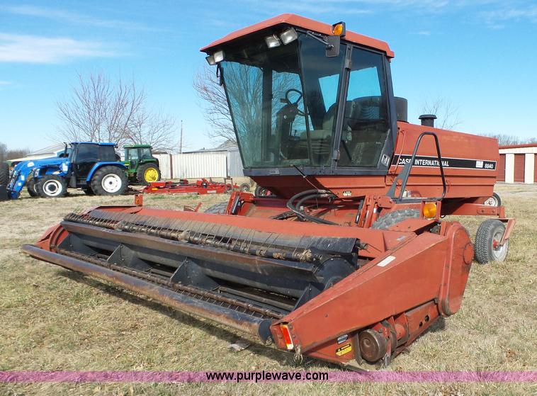 image for item L6249 1994 Case IH 8840 self-propelled windrower