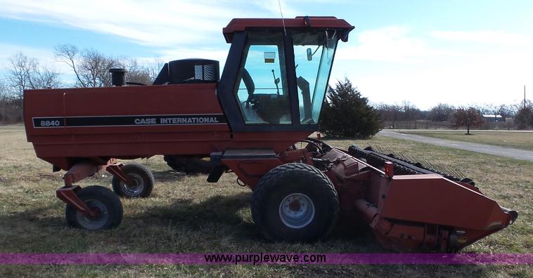 image for item L6249 1994 Case IH 8840 self-propelled windrower
