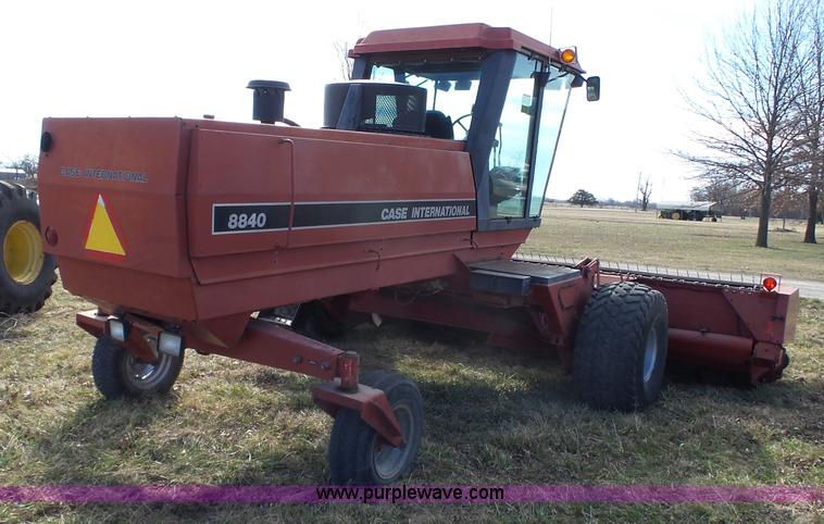image for item L6249 1994 Case IH 8840 self-propelled windrower