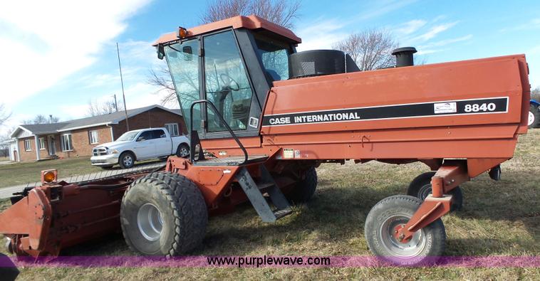 image for item L6249 1994 Case IH 8840 self-propelled windrower