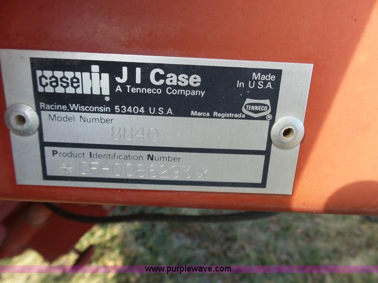 image for item L6249 1994 Case IH 8840 self-propelled windrower