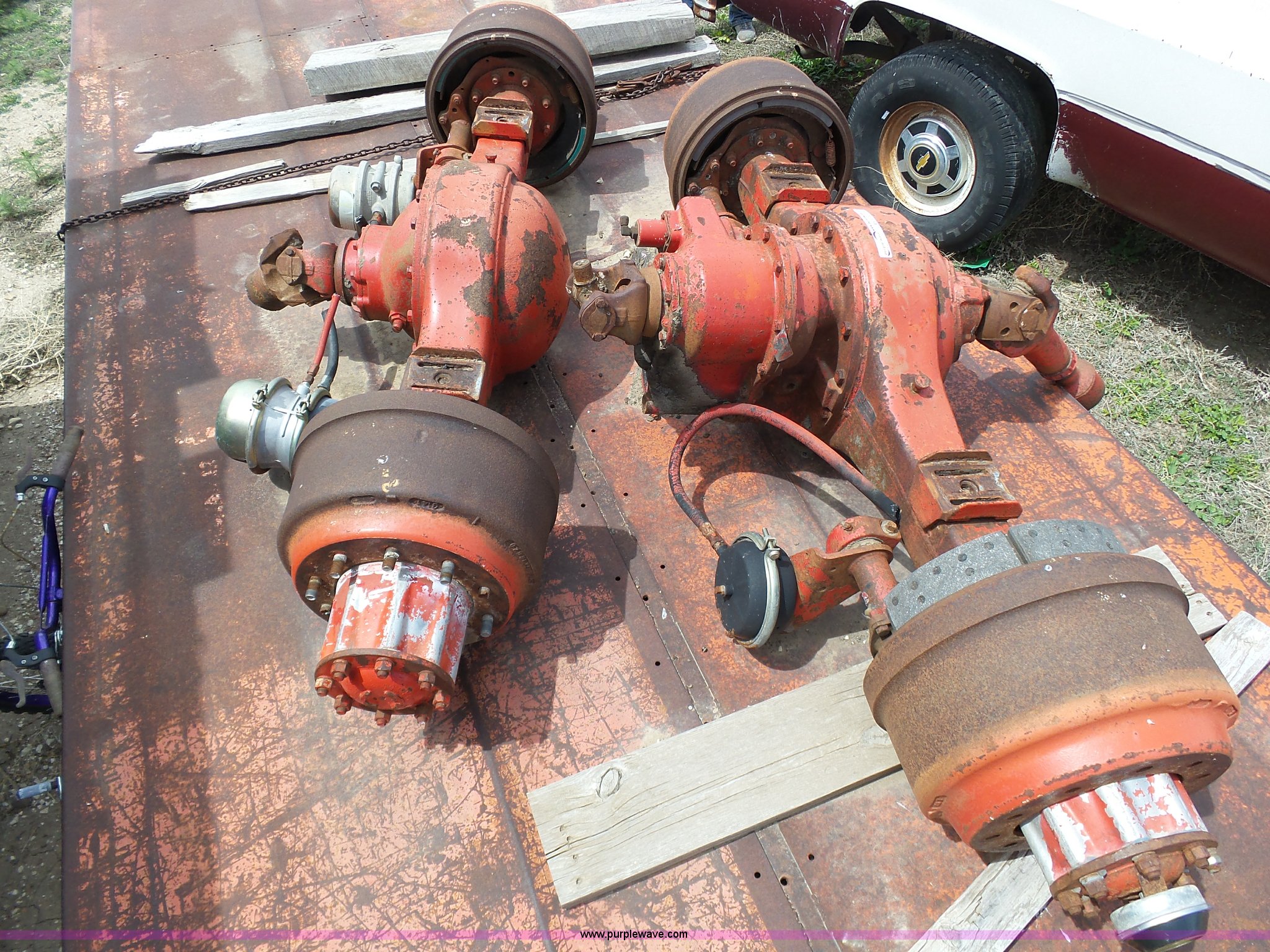 Rockwell International drive axles in Tribune, KS Item AR9357 sold