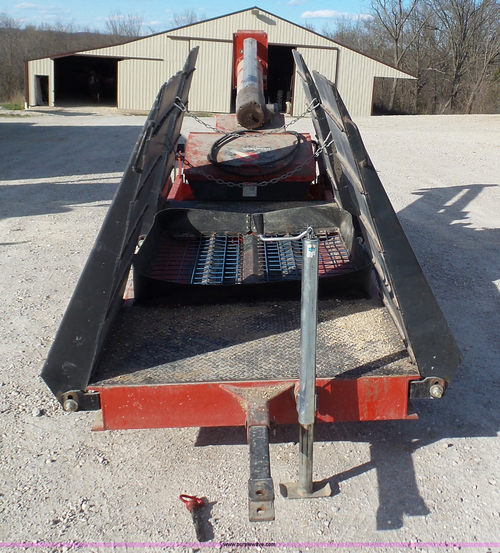 Wheatheart drive over grain auger in Marthasville, MO Item K1329 sold Purple Wave