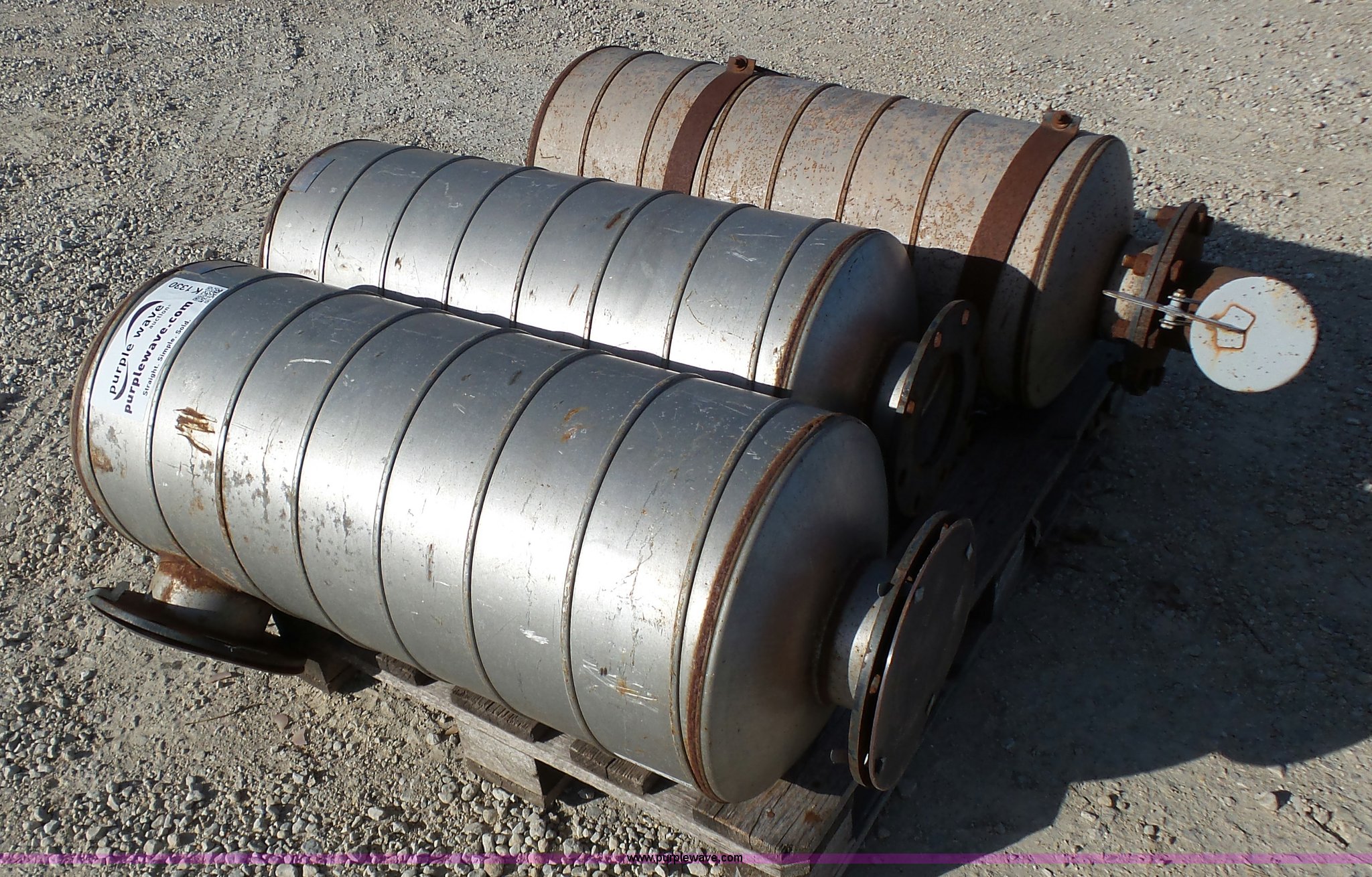 (3) generator mufflers in Marthasville, MO Item K1330 sold Purple Wave