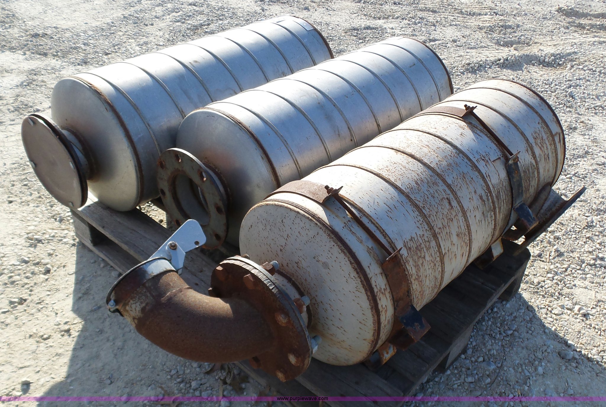 (3) generator mufflers in Marthasville, MO Item K1330 sold Purple Wave
