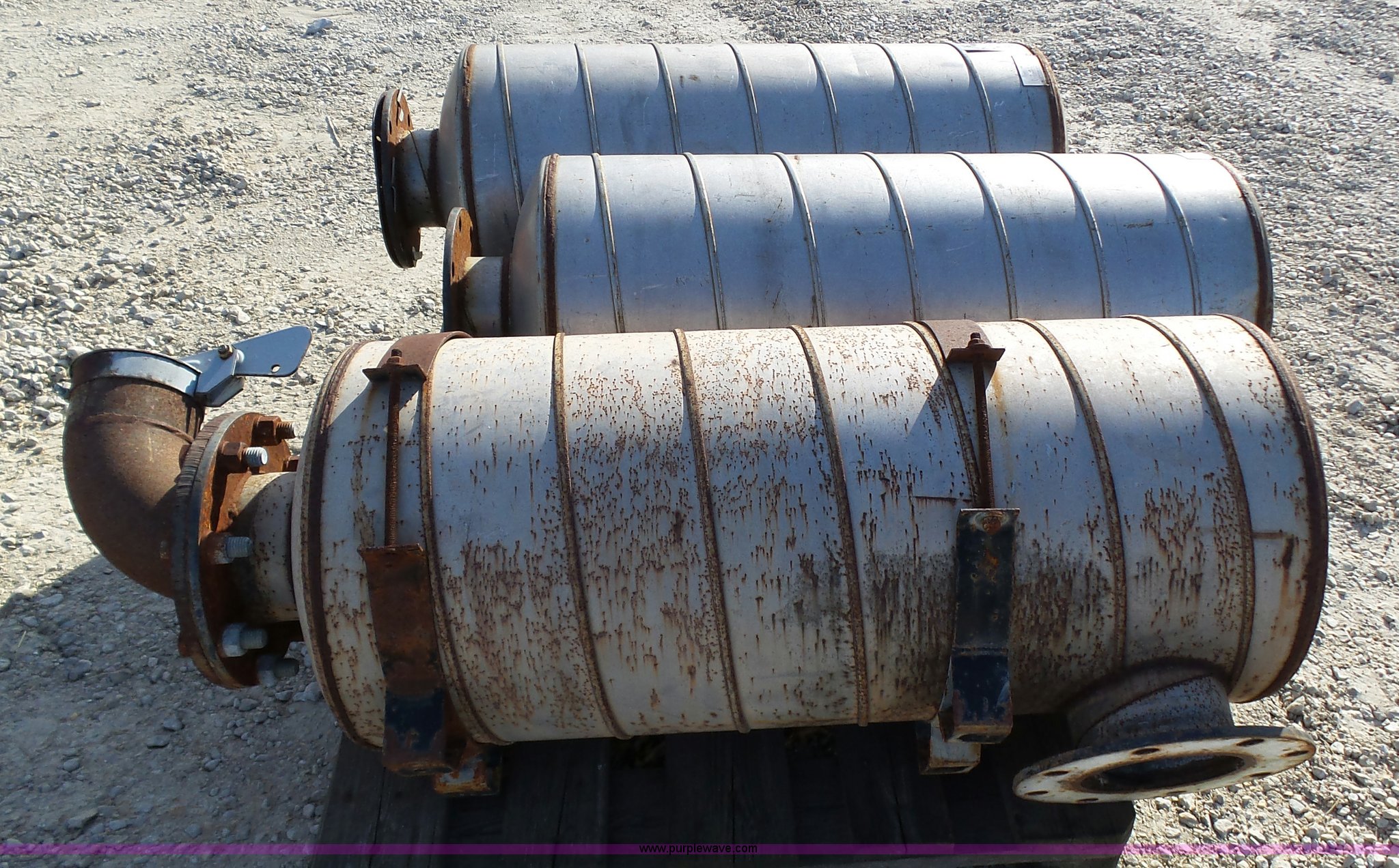 (3) generator mufflers in Marthasville, MO Item K1330 sold Purple Wave
