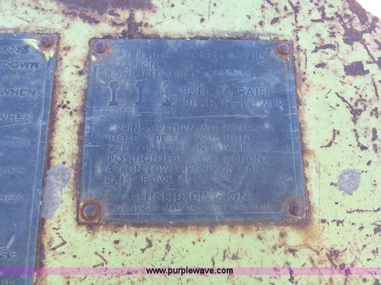 image for item AL9189 1967 Terex S-24 conventional scraper