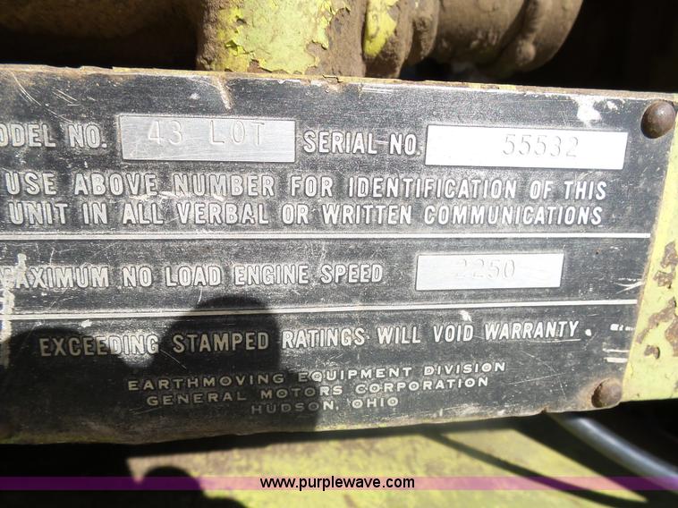 image for item AL9193 1972 Terex TS-24 conventional scraper