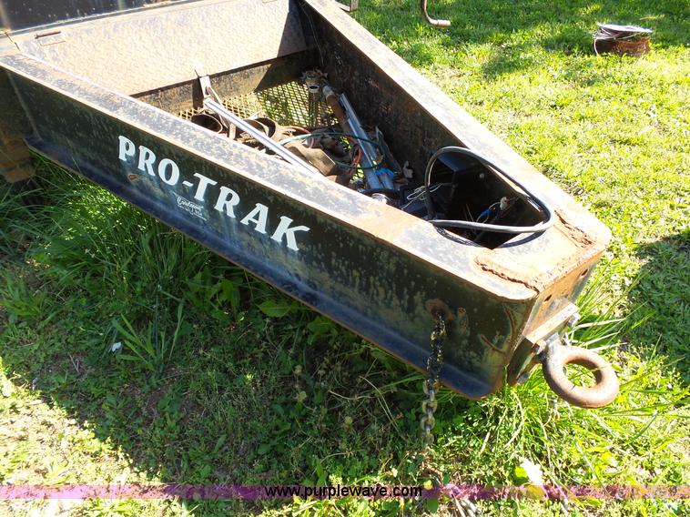 image for item BG9048 2003 Proteck equipment trailer