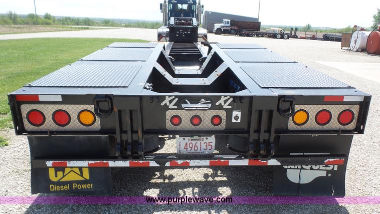 image for item F1308 2012 XL XL110HDG lowboy equipment trailer