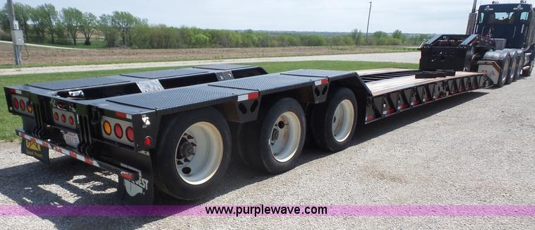 image for item F1308 2012 XL XL110HDG lowboy equipment trailer
