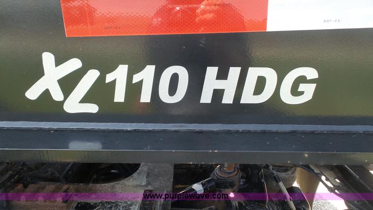 image for item F1308 2012 XL XL110HDG lowboy equipment trailer