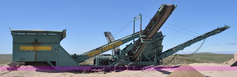 image for item G7351 2002 Power Screen Turbo Chieftain screen