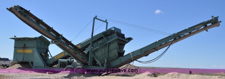 image for item G7351 2002 Power Screen Turbo Chieftain screen