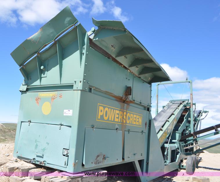 image for item G7351 2002 Power Screen Turbo Chieftain screen