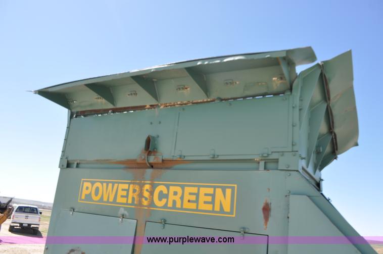image for item G7351 2002 Power Screen Turbo Chieftain screen