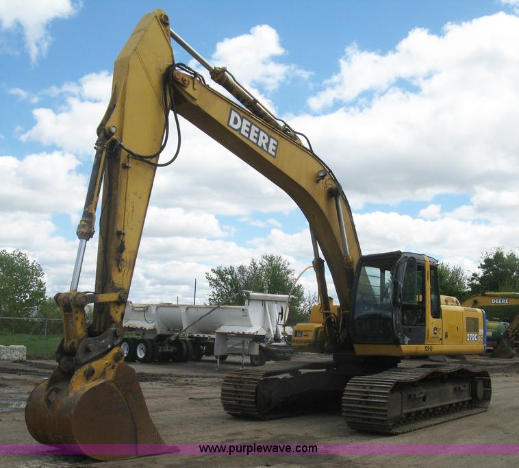 image for item J2815 2003 John Deere 270C LC excavator