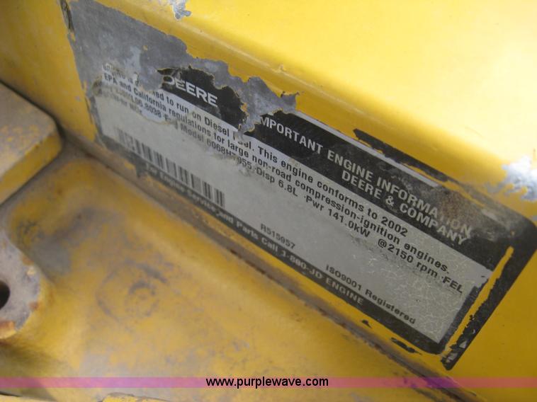 image for item J2815 2003 John Deere 270C LC excavator