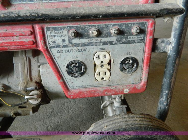 image for item J8956 Honda EB5000 generator