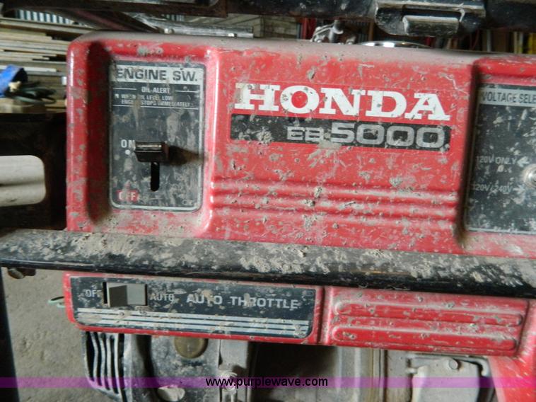 image for item J8956 Honda EB5000 generator