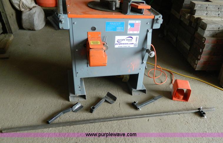 image for item J8960 Fascut FR800C re-bar machine