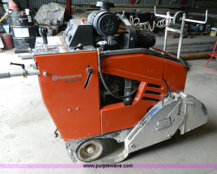image for item J8961 Husqvarna FS4800D concrete saw