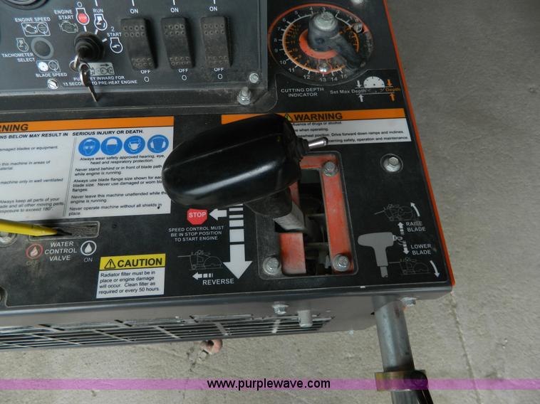 image for item J8961 Husqvarna FS4800D concrete saw