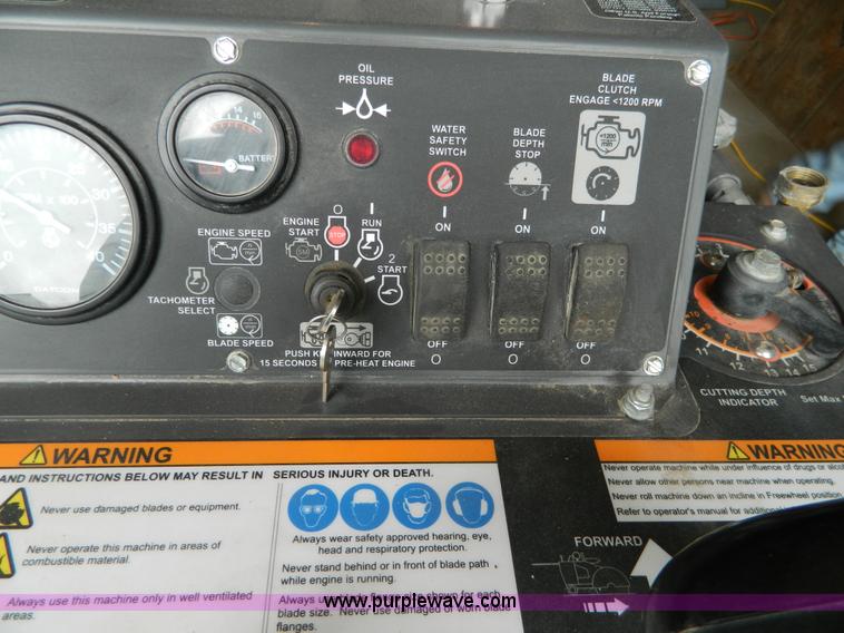 image for item J8961 Husqvarna FS4800D concrete saw