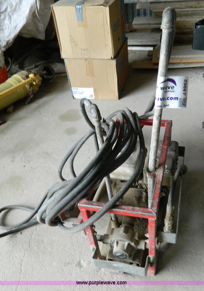 image for item J8962 Razor Back curing solution pump