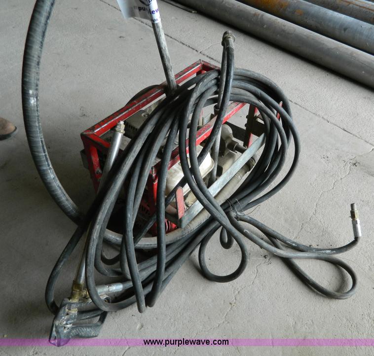 image for item J8962 Razor Back curing solution pump