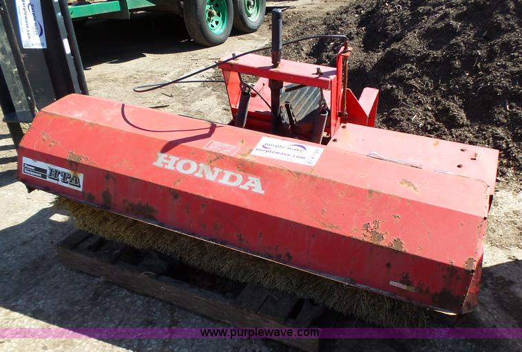 image for item K1324 Honda mower sweeper attachment