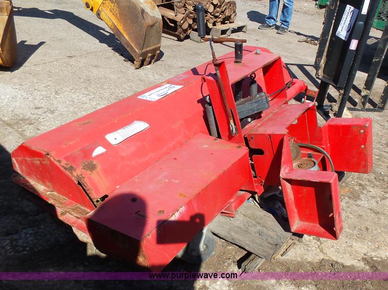 image for item K1324 Honda mower sweeper attachment