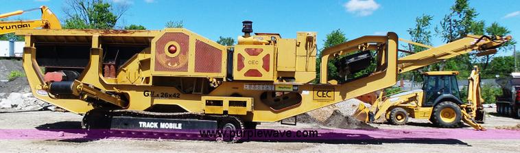 image for item K1373 2006 CEC GII jaw crusher