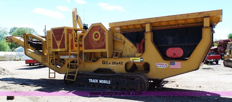 image for item K1373 2006 CEC GII jaw crusher
