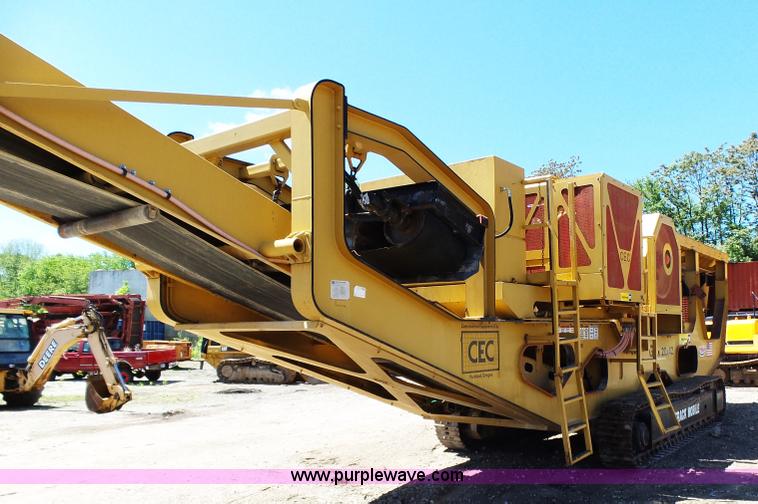 image for item K1373 2006 CEC GII jaw crusher