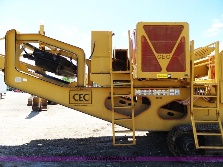 image for item K1373 2006 CEC GII jaw crusher