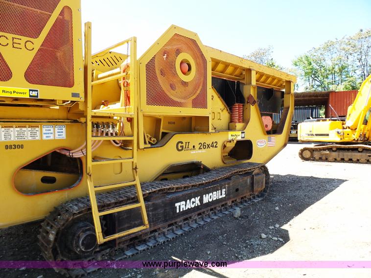 image for item K1373 2006 CEC GII jaw crusher