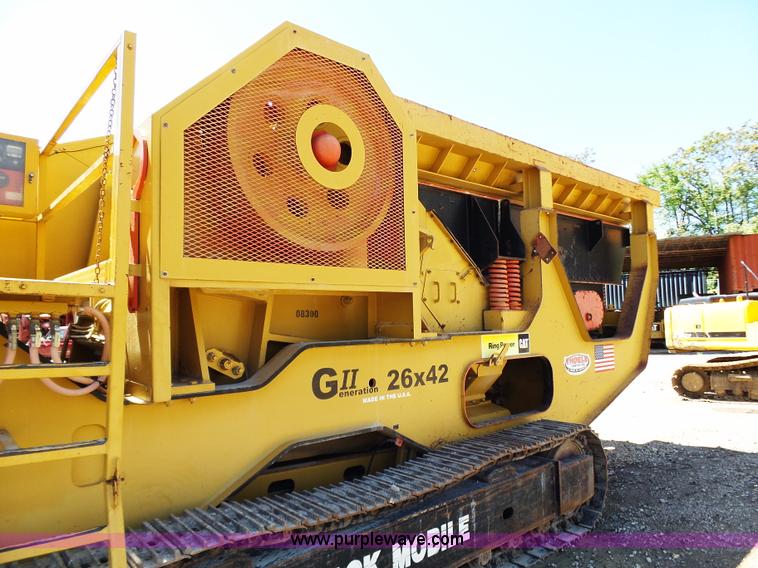 image for item K1373 2006 CEC GII jaw crusher